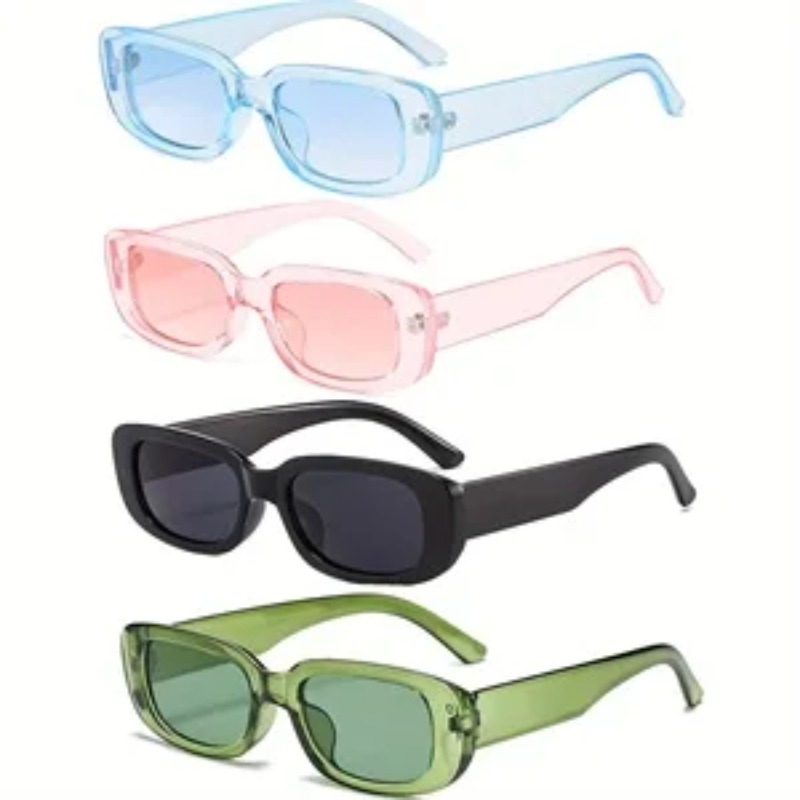 Street Fashion Brand - 1/4 szt. Nowe Małe Kwadratowe Okulary
