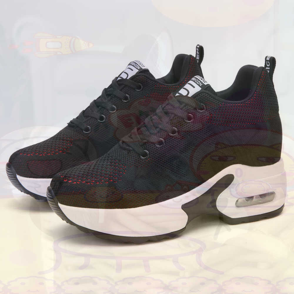 Street Fashion High End - Czerwony Rozmiar 36 Buty Kobieta Tenis