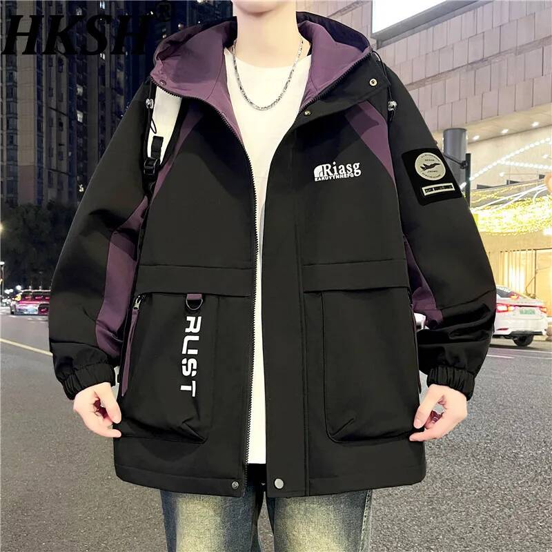 Street Fashion Taiwan - HKSH Wiosna Jesień Nowa Stylowa Męska