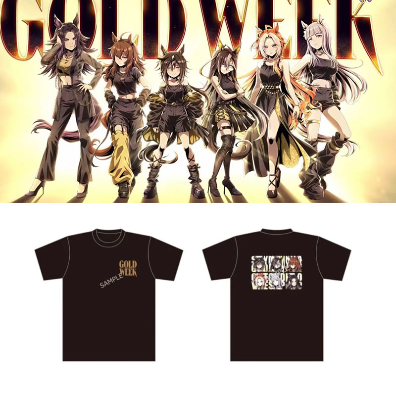 Street Fashion Week - Koszulka Uma Musume Pretty Derby GOLD