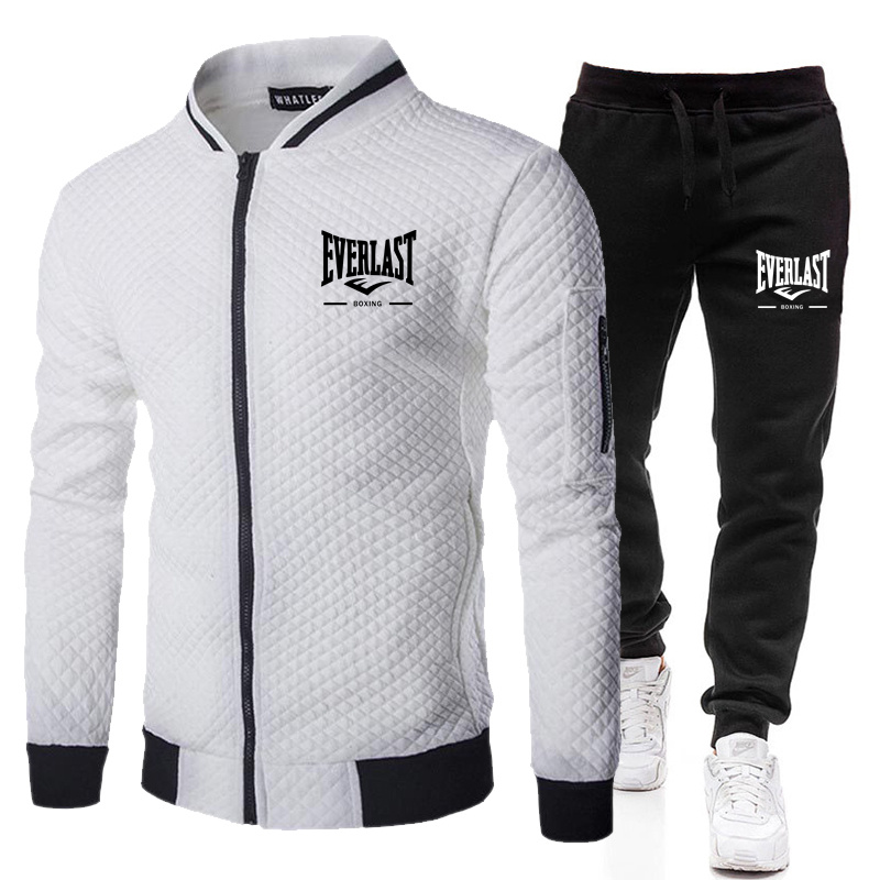 Street Fashion In China - EVERLAST BOXING Wiosenno-Jesienny Męski Zestaw Ubrań