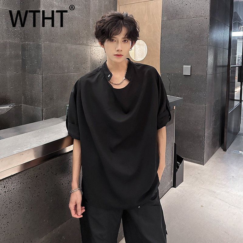 Street Fashion Taiwan - WTHT Fashion 2026 Letnie Męskie T-shirty