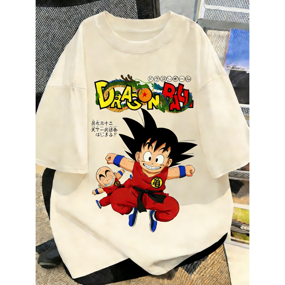 Street Fashion Of Japan - Koszulka letnia z nadrukiem anime Dragon