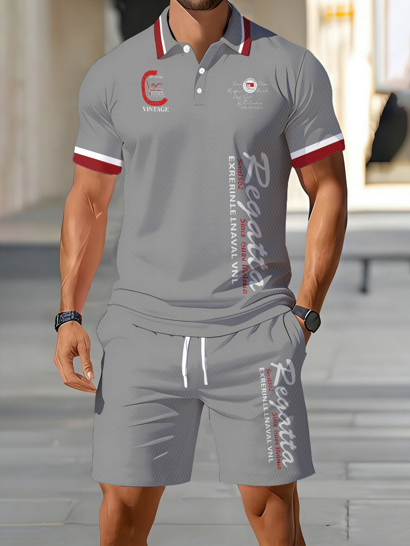 Street Fashion For 2026 - Letni zestaw męskich koszulek polo 2026