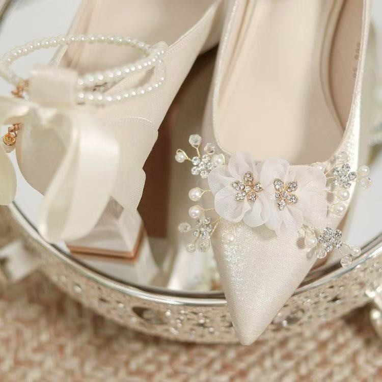 French Street Fashion - Buty ślubne w stylu francuskim, buty