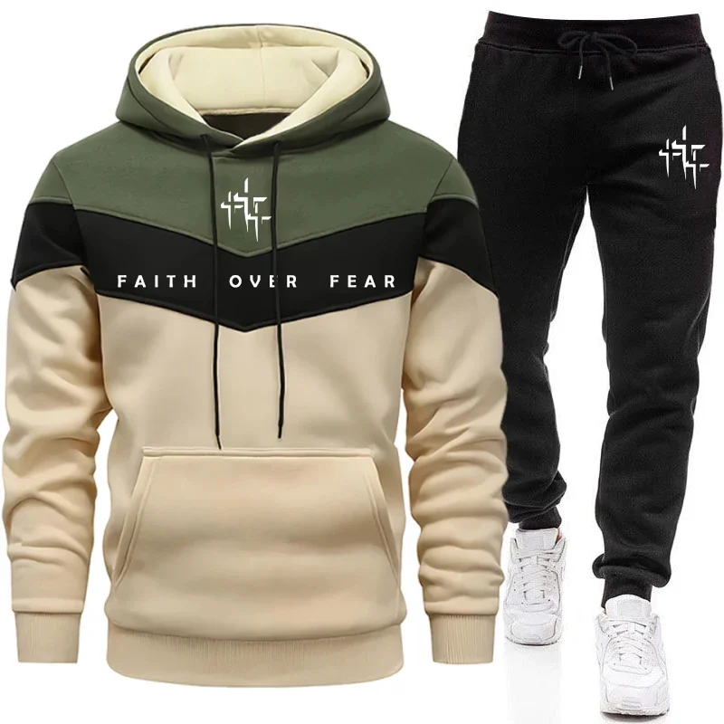 Męski dres z kapturem i spodni – Street Fashion Hoodie recenzja i cena
