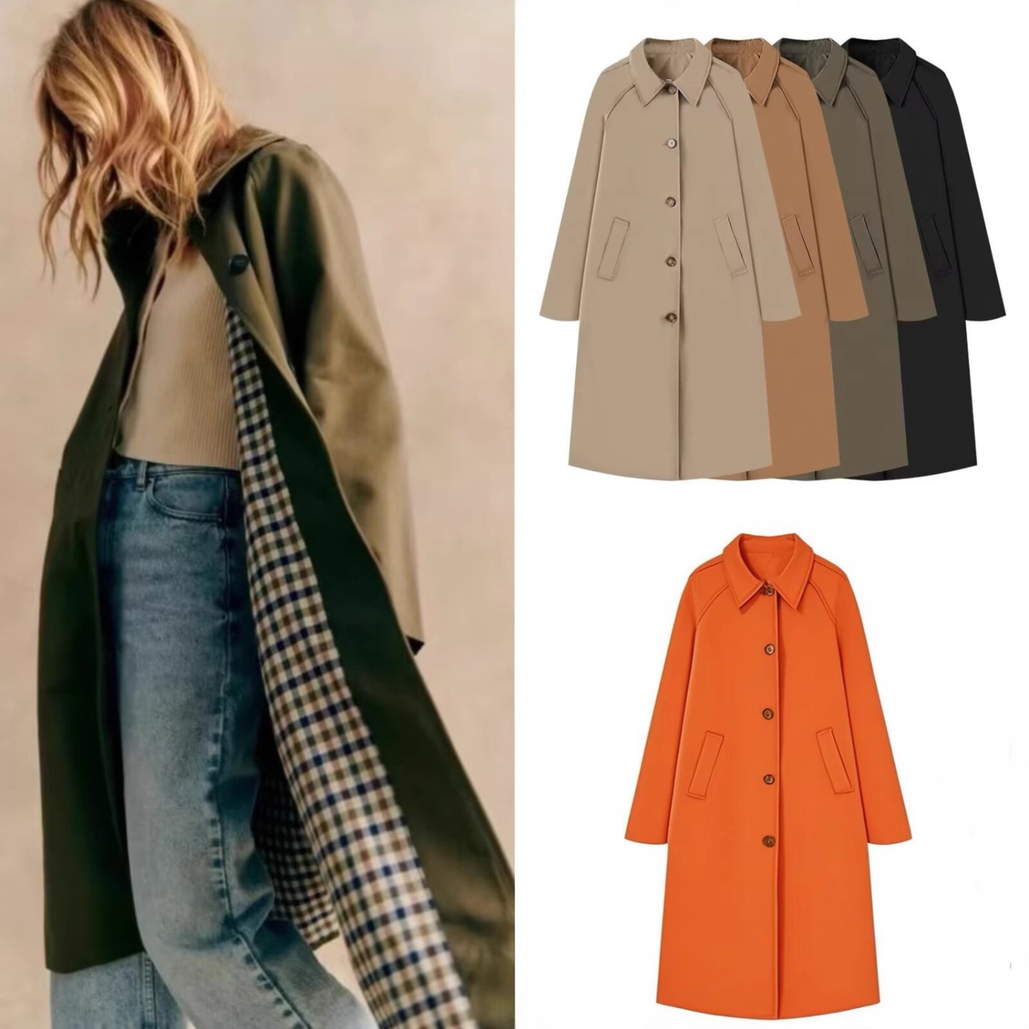 Długi płaszcz damski w stylu r – Street Fashion England recenzja i cena