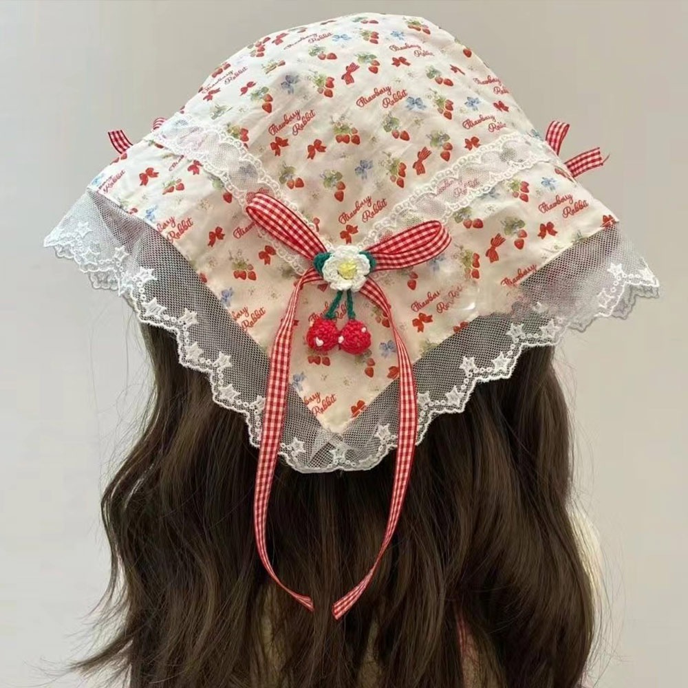 Wielokolorowa koronkowa opaska – French Street Fashion recenzja i cena