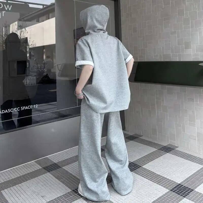 LUZHEN Oryginalne Krótkie Bluz – Street Fashion Hoodie recenzja i cena