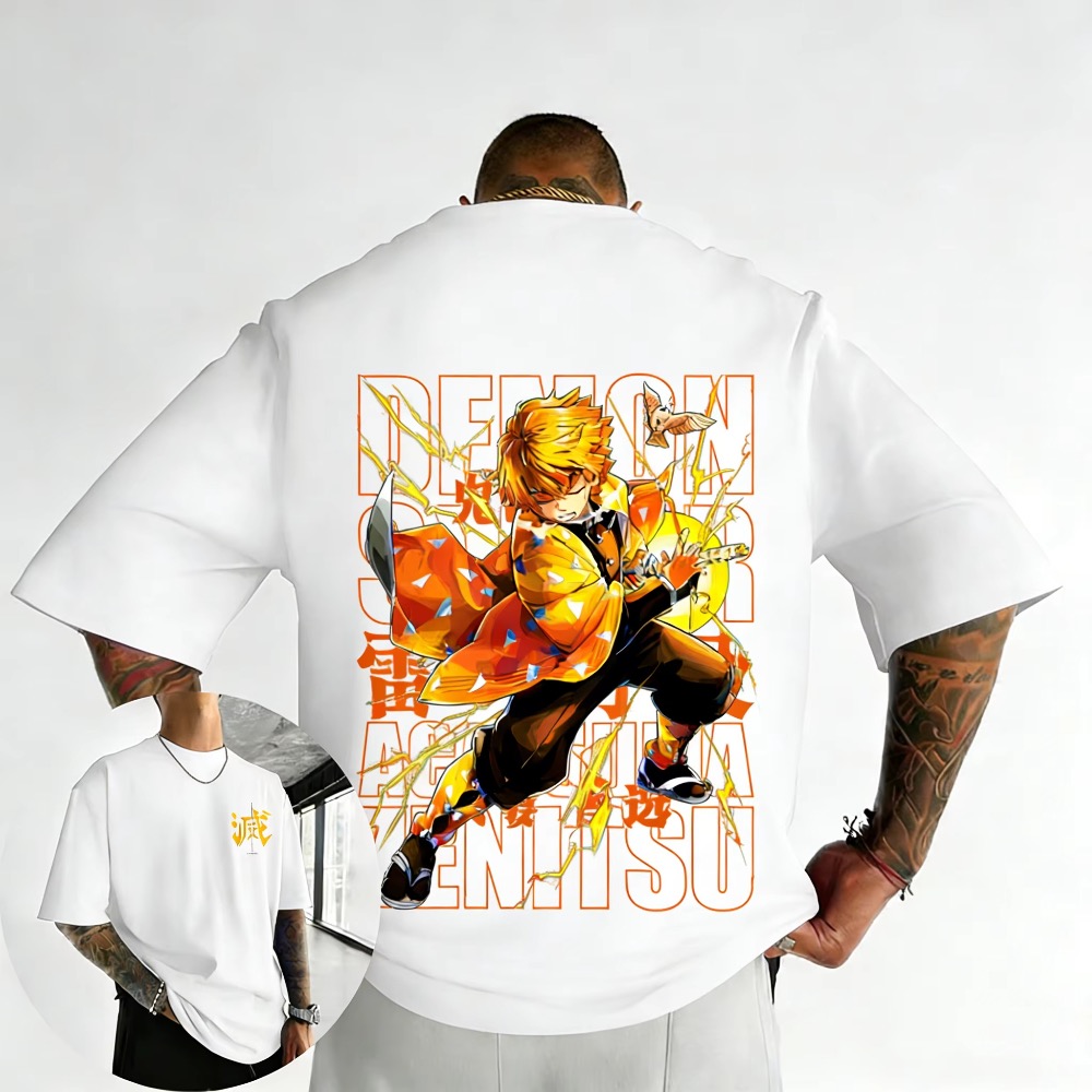 Koszulka Plus Size Demon Slaye – Street Fashion Of Japan recenzja i cena