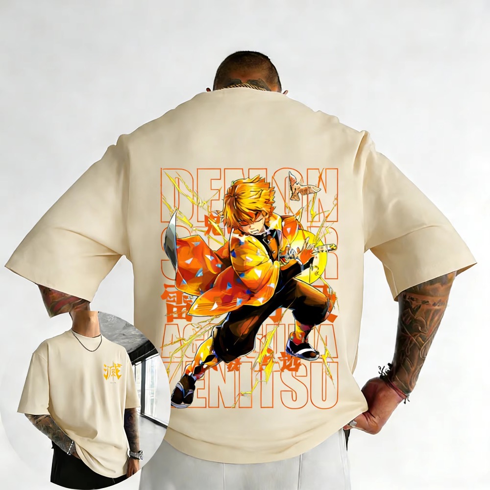Koszulka Plus Size Demon Slaye – Street Fashion Of Japan recenzja i cena