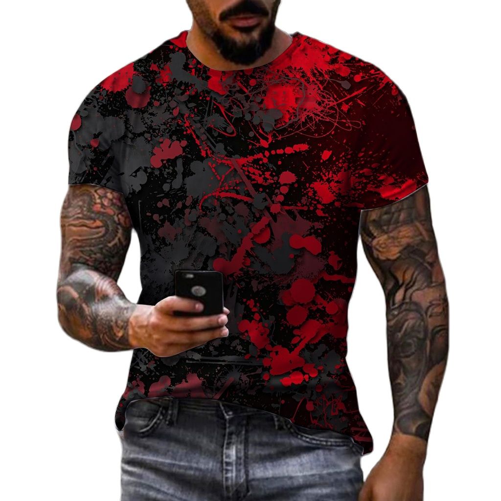 Moda letnia Retro Graffiti męs – Street Fashion Graffiti recenzja i cena