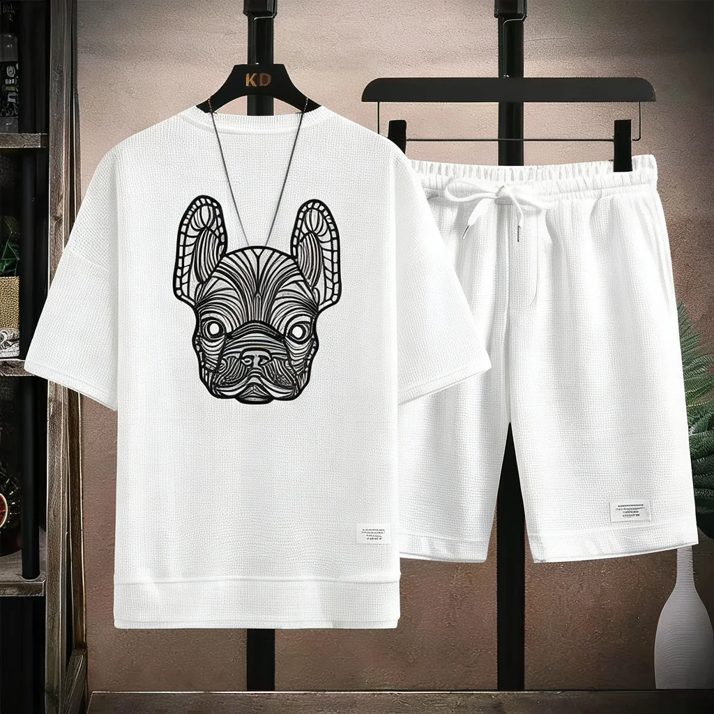 Letni męski zestaw: szybkoschn – Street Fashion In China recenzja i cena