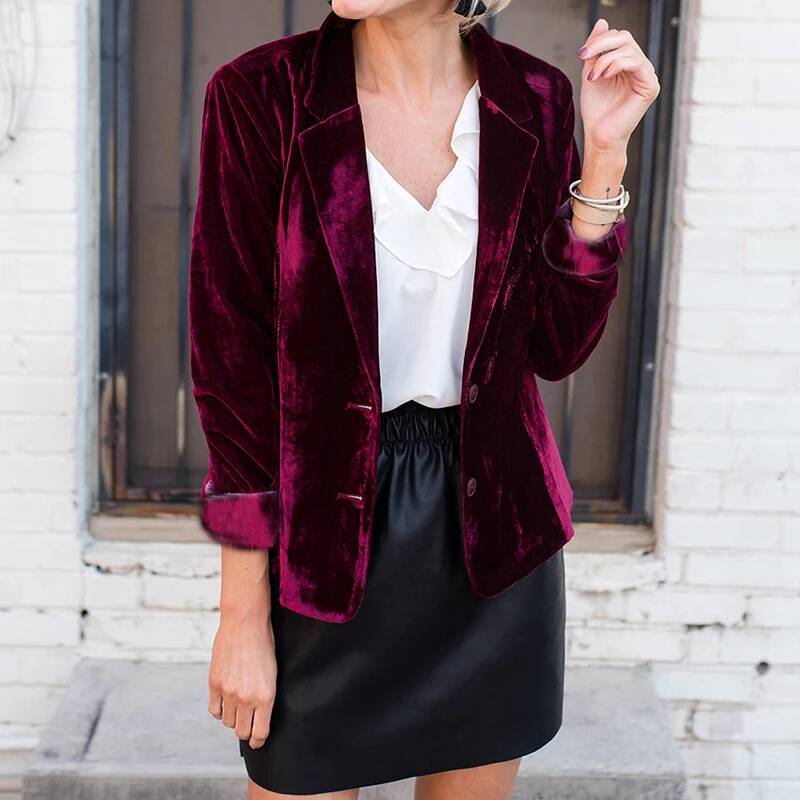 Elegancka, dopasowana kurtka d – Street Fashion Taiwan recenzja i cena