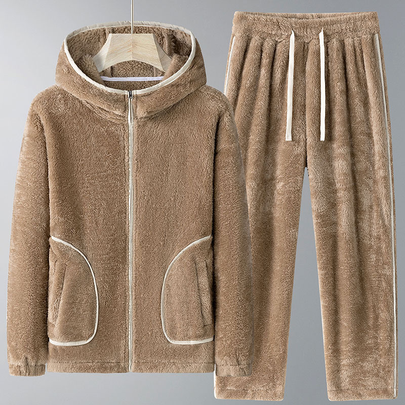 Zimowy zestaw męski z kapturem – Street Fashion Hoodie recenzja i cena