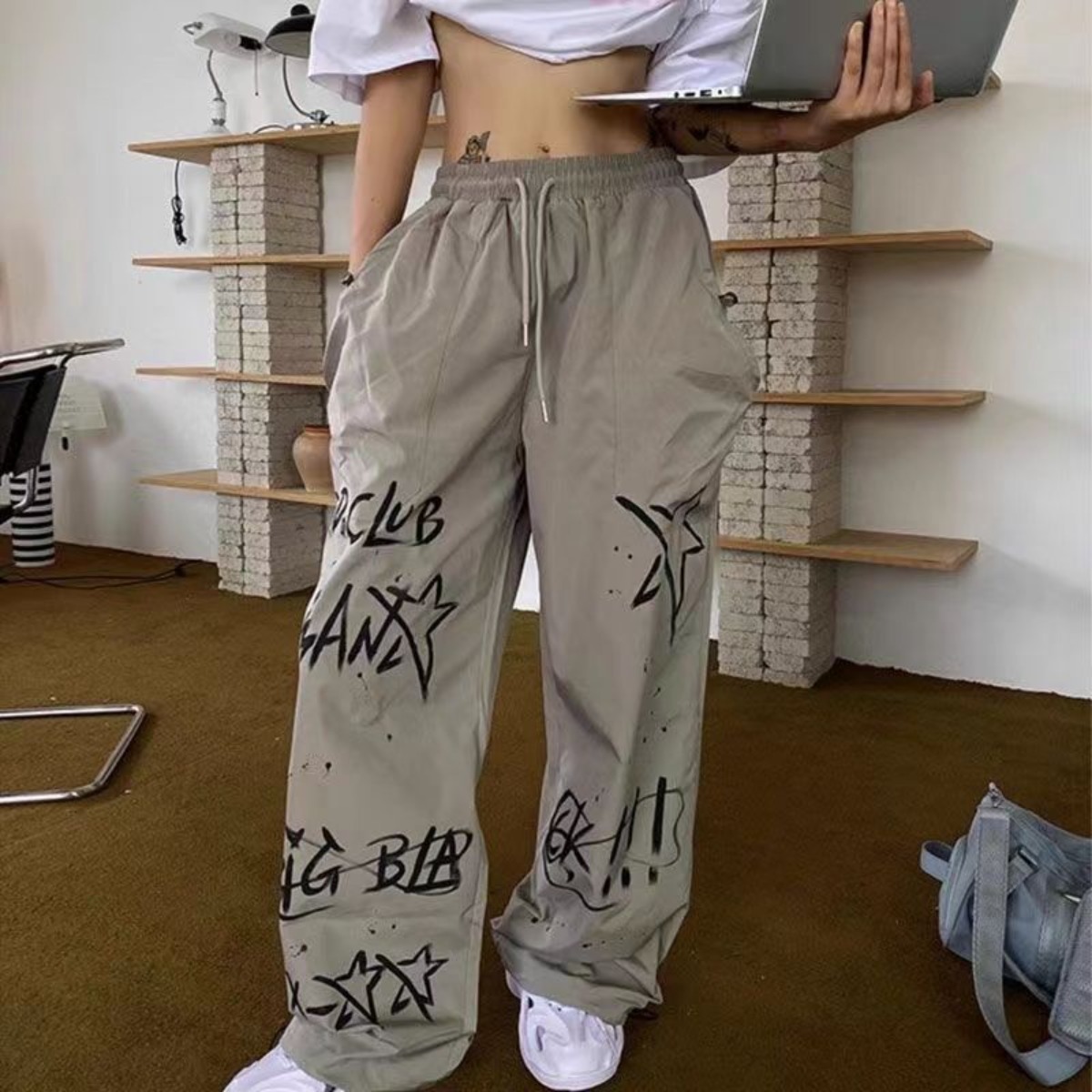 Street Hip Hop Graffiti Spodni – Street Fashion England recenzja i cena