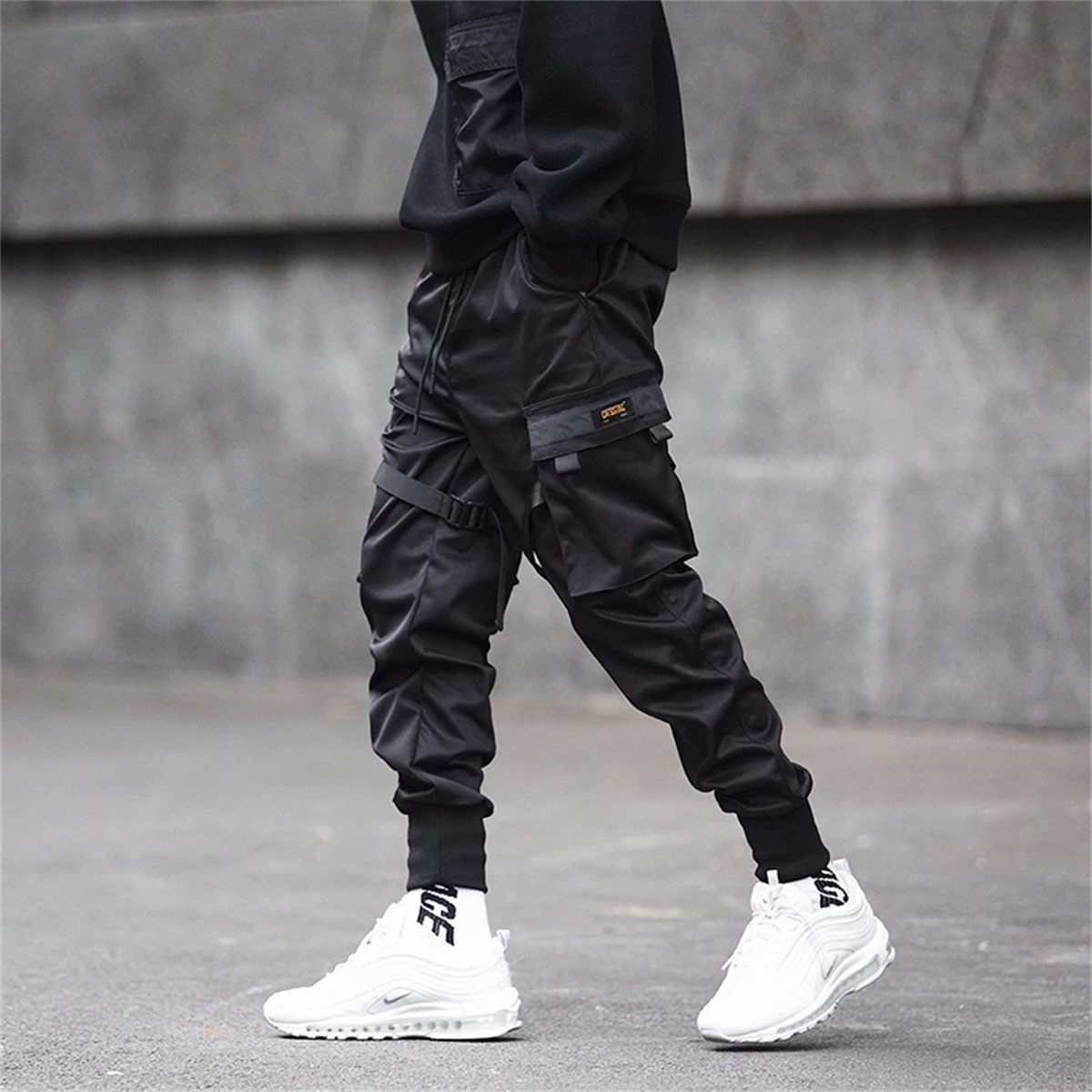 Czarne spodnie Cargo w stylu h – Street Fashion Brand recenzja i cena