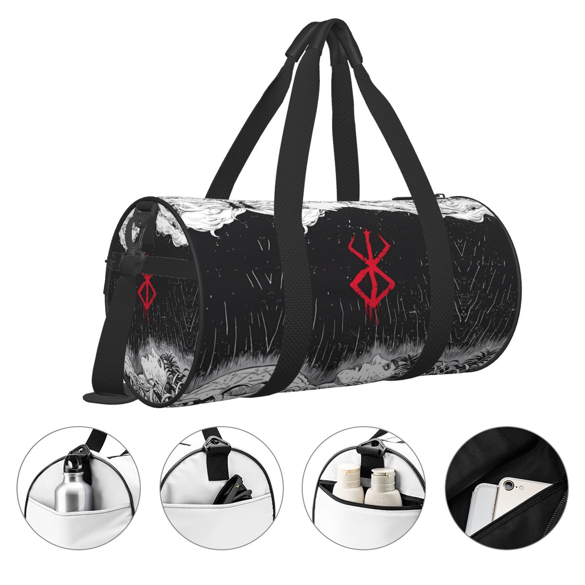 Japan Anime Bereserk Gym Bag F – Street Fashion Of Japan recenzja i cena