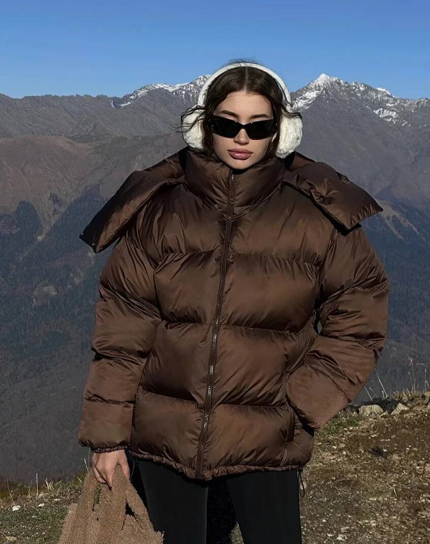 Zimowe ciepłe kurtki puchowe d – Street Fashion Taiwan recenzja i cena