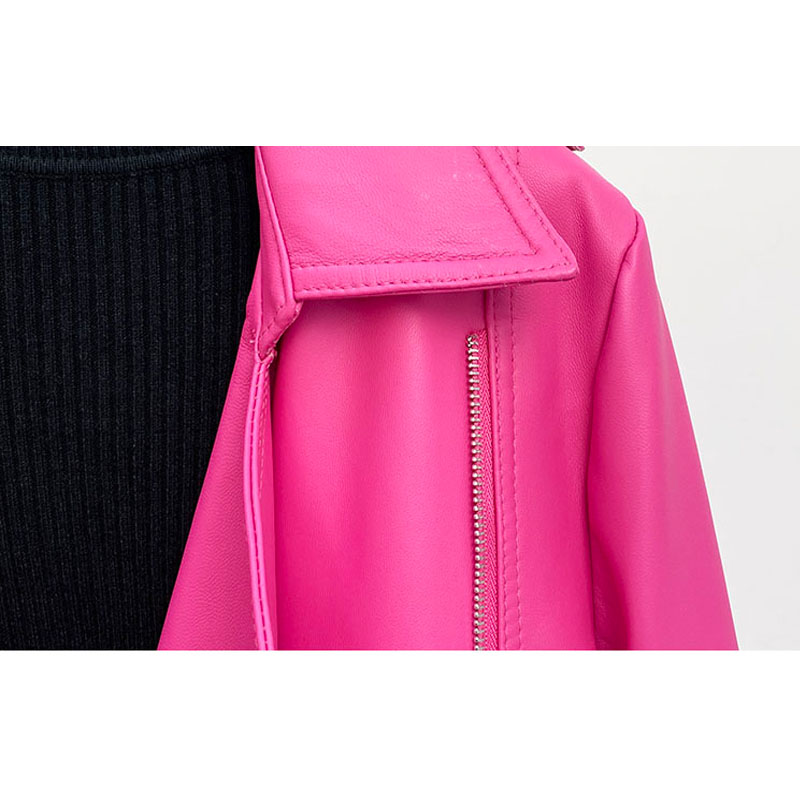 Modna różowa kurtka damska ze  – Street Fashion Fall 2025 recenzja i cena