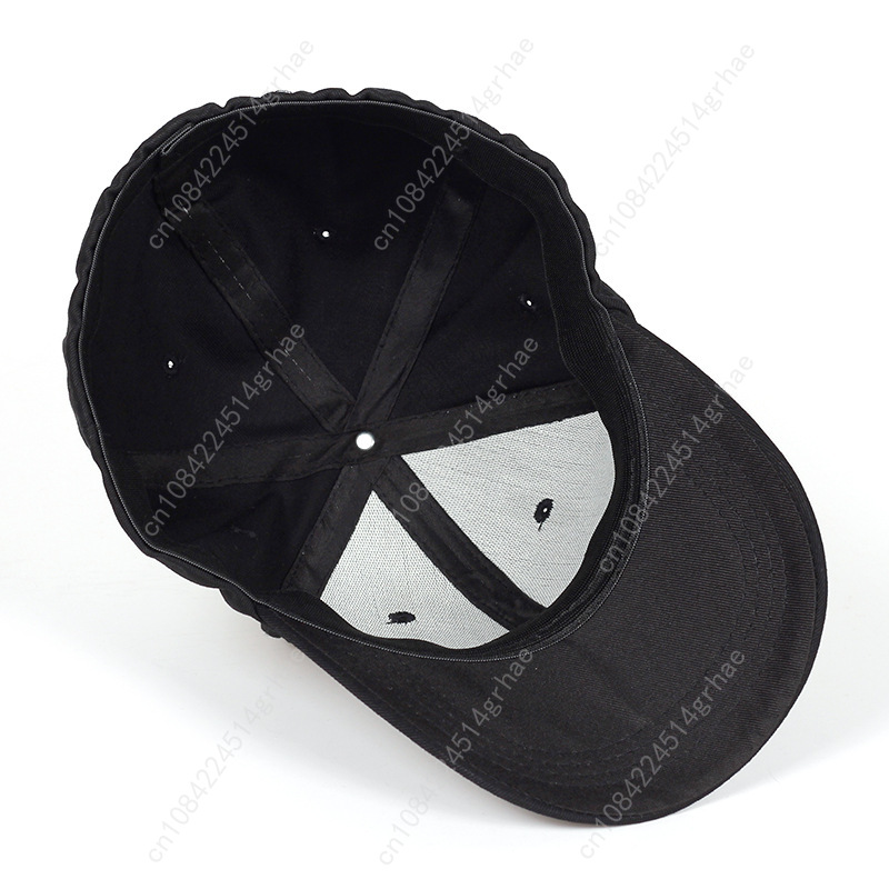 Czapka z daszkiem Brand Black  – Baseball Cap Fitted recenzja i cena