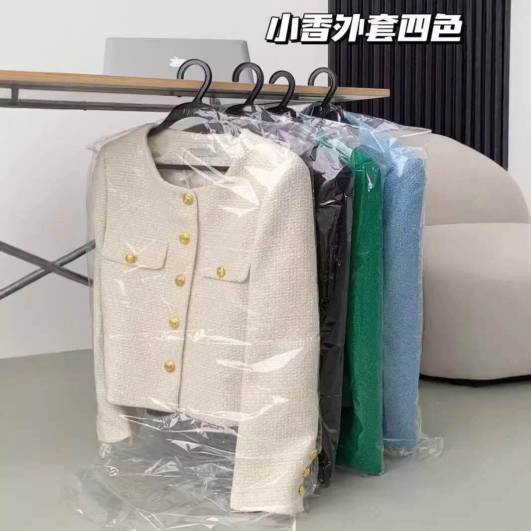 Modna kurtka tweedowa w kratę  – Street Fashion Taiwan recenzja i cena