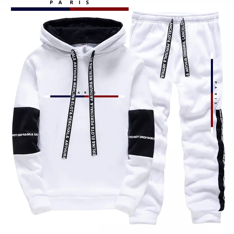 Męski zestaw z nadrukiem w sty – Street Fashion Hoodie recenzja i cena